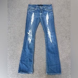 Premiere by Rue 21 Distressed Jeans